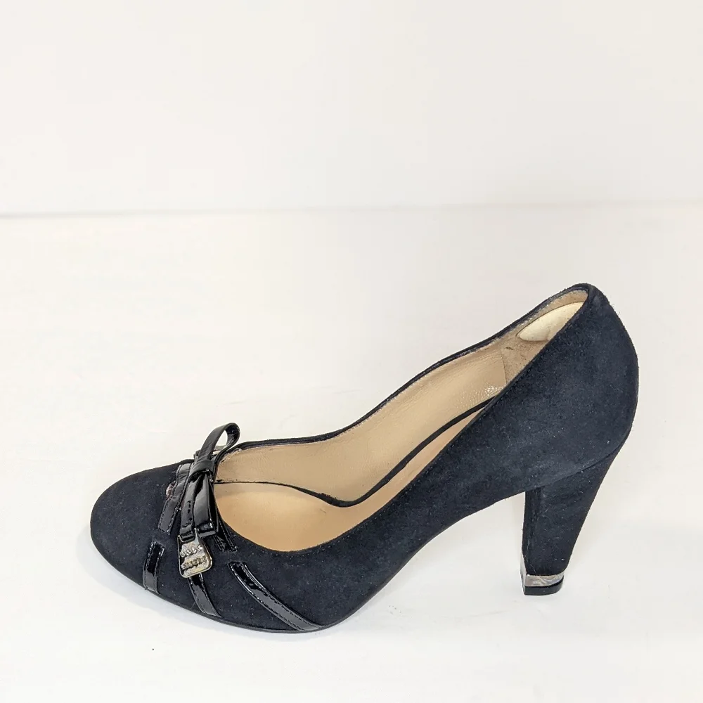 Essere suede and leather heels - Picture 2 of 16